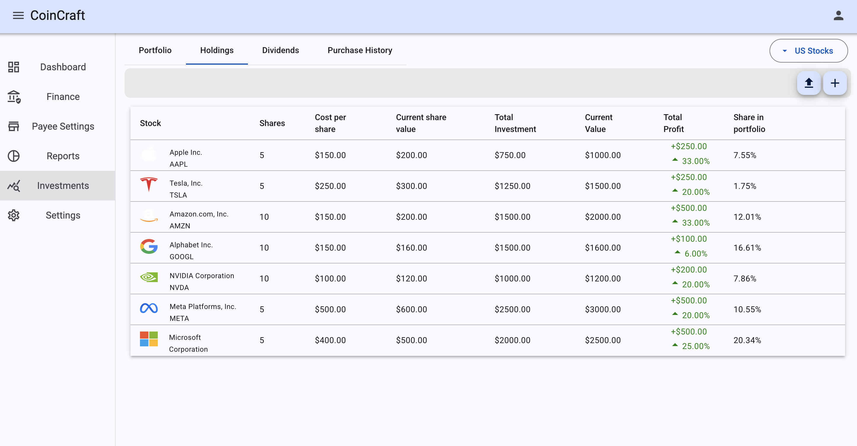 Expense tracker